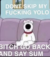 At memesmonkey.com find thousands of memes categorized into thousands of categories. Yolo Meme Snapchat Familyguy Image By Jara Gonzalez