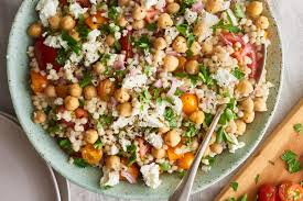 Mediterranean salmon with tomatoes, olives, and zucchini. 14 Best Couscous Recipes What To Make With Couscous Kitchn