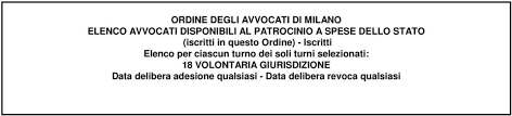 Trova l'avvocato che ti serve a milano. Ordine Degli Avvocati Di Milano Elenco Disponibili Al Patrocinio A Spese Dello Stato Pdf Download Gratuito