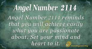 Angel Number 2114 Meaning Potential To Change Sunsigns Org