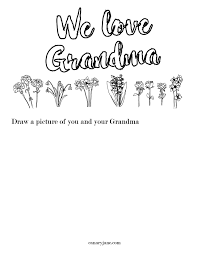 Free printable mother's day coloring pages. Free Printable Coloring Pages For Mothers Day And Grandma Canary Jane