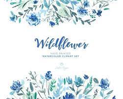 Maybe you would like to learn more about one of these? Watercolor Floral Clip Art Wildflower Blue Mint Navy Teal Floral Watercolor Floral Clipart Clip Art