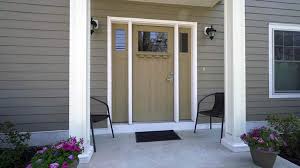 Cobalt blue door for the red brick house. Front Door Colors Paint Ideas Color Meanings Designing Idea