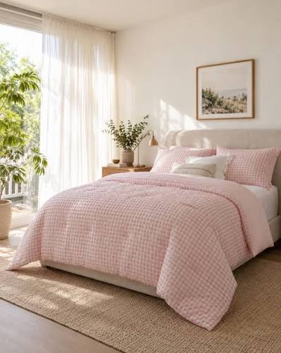Gingham Strawberry Whip Comforter Set | Morgan & Reid – Morgan & Reid AU & NZ