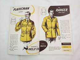 1952 Milfur Catalog Vintage Deerskin Sportswear Leather Wisconsin Clothing  Hunt | eBay