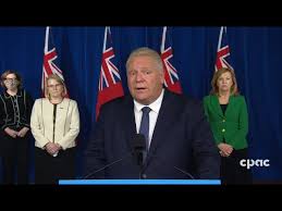 Toronto residents not allowed out of their houses anymore doug ford announcement wtf. Live Ontario Premier Doug Ford Holds Press Conference Sudbury News