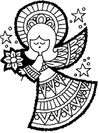All these santa coloring pages are free and can be printed in seconds from your computer. Recursos Para Educacion Infantil Adornos De Navidad Angelitos Angel Coloring Pages Christmas Coloring Sheets Christmas Coloring Pages