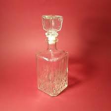 The decanter is in good condition. Vintage Carafe Antique Crystal Crystal Decanter Ussr Glass Decanter Ebay