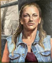 Portrait Society of America 'Outside the Box' finalist teaching egg tempera  in Rome