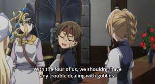 Never bring a long sword to a goblins cave!!! Goblin Slayer Episode 1 Anime Has Declined