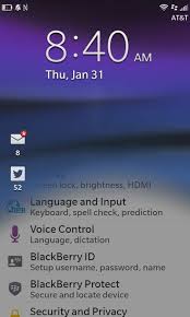 If your phone is unlocked, it will say disabled or inactive beside the network category. Blackberry 10 Screenshots