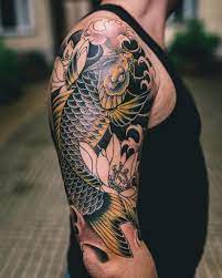 79 Koi Fish Tattoos Ideas December 2020 Japanese Tattoos For Men Koi Tattoo Sleeve Koi Fish Tattoo Meaning