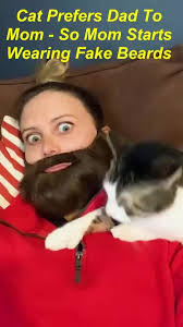 Cat in Love with Beard