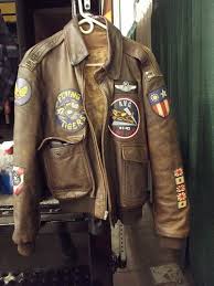 China Burma India Flying Tigers A 2 Jacket Leather Flight Jacket Leather Jacket Men Leather Jacket