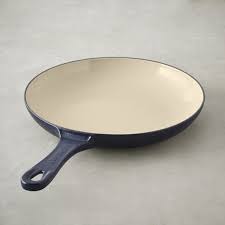 129 Le Creuset Cast Iron Shallow Fry Pan Pan Creuset Cast Iron