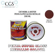Maybe you would like to learn more about one of these? Cat Penta Wine Red 09333 200cc Penta Merah Maroon Metallic Merah Penta Maroon Penta Red Gloss Shopee Indonesia