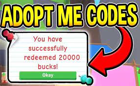 Adopt Me Codes 2020 How To Redeem Adopt Me Codes In Roblox Roblox Gifts All Codes Roblox