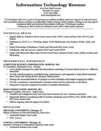 Sample Cover Letter Information Technology Cultureandstuff Com