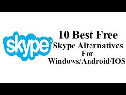 Oovoo , says they have less drop outs than skype , my partner and i have experienced more drop outs, more cam freezing, sound distortions , talking to my partner , her voice was so deep it sounded like a guy was talking to me. 10 Best Free Skype Alternatives For Windows Android Ios
