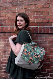 Vintage Schoolbag Leonabel Rucksack Messengerbag Und Fahrradtasche In Zwei Grossen Schnittmuster Und Anleitung Fahrradtasche Taschen Schnittmuster