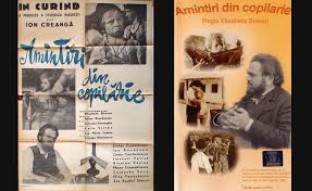 Amintiri din copilărie este un film românesc din 1964 regizat de elisabeta bostan. Amintiri Din Copilarie In Deschiderea Caravanei Filmului Romanesc Ziarul Metropolis Ziarul Metropolis