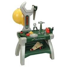 Può essere trasformato in tavolo per disegno con rotolo di carta in dotazione insieme al banco Bosch Banco Lavoro Junior Toys Center