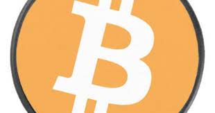 Original Bitcoin Orange Logo Symbol Hockey Puck Original Gifts Diy Cyo Customize Hockey Puck Hockey Orange Logo