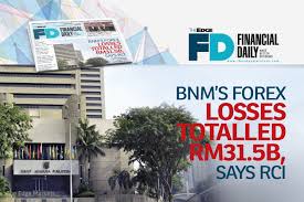 For the latest currency notes and remittance rates, please refer to your nearest maybank branch. Bnm S Forex Losses Totalled Rm31 5b Says Rci The Edge Markets