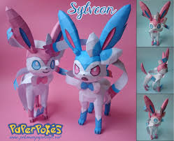 700 X2f Sylveon Pokemon Papercraft Name Sylveon Type Fairy Species Intertwining Pokemon Papercraft Pokemon Papercraft Download Paper Crafts