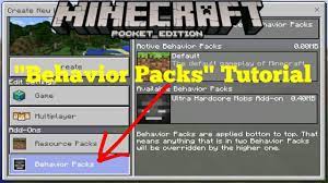 How to get resource packs from pe to minecraft xbox one edition. Minecraft Behavior Packs Switch