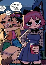 Scott Pilgrim porn comics, cartoon porn comics, Rule 34