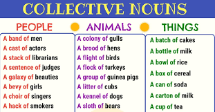 Collective Noun Definition List Examples Of Collective Nouns In English 7 E S L