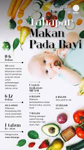 Bayi yang cukup setahun sudah boleh mula makan makanan orang dewasa seperti nasi putih, roti. Kapan Tubuh Bayi Siap Diberi Makanan Padat Atau Mpasi Tirto Id