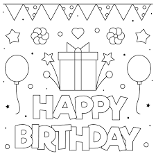It is a lot of fun to create for your kids. 55 Best Happy Birthday Coloring Pages Free Printable Pdfs