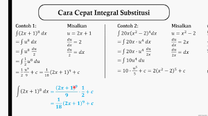 Bagaimana cara mendapatkan uang tanpa modal menjanjikan? Cara Cepat Integral Substitusi Youtube