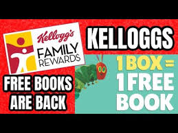 Breakfast, snacks, savory or sweet, there's tons of eligible products. Free Books With Kelloggs Family Rewards 2020 Youtube