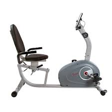 Adjust your seat forward or backward using the convenient crank the slides your seat smoothly and without effort. Sunny Health Fitness Magnetic Recumbent Bike Sunburst Fitness Supply