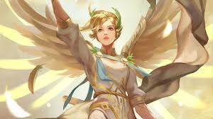 Any chance of a dark version of mercy and zarya? Hd Wallpaper Overwatch Video Games Mercy Overwatch Digital Art Young Women 4k Best Of Wallpapers For Andriod And Ios