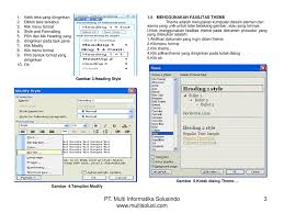 Shortcut keys yang digunakan untuk masuk ke dalam menu format adalah. Silabus Microsoft Word Ppt Download