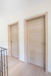 Solid Wood Interior Door In Scandinavian Style Mist Porte D Interieur En Bois Massif Au Style Sc Doors Interior Wood Doors Interior Door Design Interior