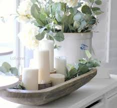 5 Ways To Decorate With Dough Bowls In Home Decor Lolly Jane Farmhouse Table Centerpieces Dough Bowl Centerpiece Wooden Bowls Centerpiece