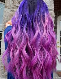 Check spelling or type a new query. Perfect Pink Blue Hair Color Combination For Blonde Girls In 2018 Stylezco