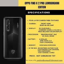 Oppo Find X2 Pro Lamborghini Edition Gorilla Glass Finding X Lamborghini