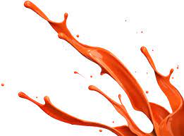 Bio Splash Png 618 456 Orange Paint Paint Splash Painting