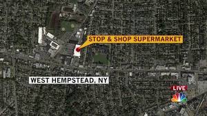On tuesday, the nassau county police department announced that they had apprehended and taken into custody a man suspected of shooting people at a supermarket in west hempstead on new york's long island that killed one person and hospitalized two others. Vq0atwroeclurm