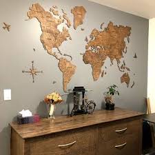 Aquí­ tienes 100 propuestas para imprimir y descargar parede, casa e jardim, tapete com 3d de madeira mapa do mundo e 1. Push Pin Reise Weltkarte Holz Pin Karte Der Weltmauer Etsy Wanddekoration Home Art World Map Wall Art Push Pin Travel