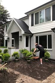 These front yard landscaping ideas will elevate your home's exterior, whatever its style. Diy Front Yard Landscaping Ideas On A Budget Pink Peppermint Design
