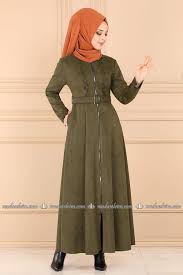 Modaselvim Ferace Lazer Kesim Suet Ferace 3375ah193 Haki Kleding