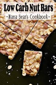 Low Carb Nut Bar Recipe Best Low Carb Snacks No Calorie Foods Low Calorie Recipes