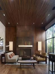 Constructed by architecture firm tenfiftyfive, the park house is located in melbourne, australia. 25 Modern Home Design With Wood Panel Wall Design Swan